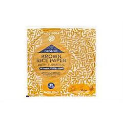 Organic Br Rice Paper Turmeric (200g)