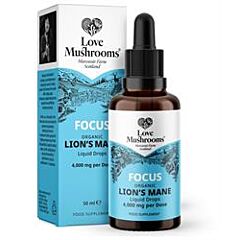 Lions Mane Liquid Drops (50ml)