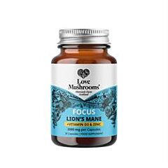 Lions Mane + Vit D3 & Zinc (30 capsule)