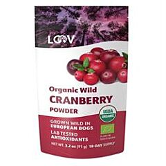 Organic Wild Cranberry Powder (91g)