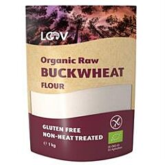Organic Raw Buckwheat Flour (1kg)
