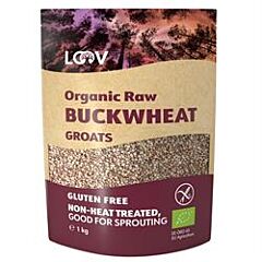 Organic Raw Buckwheat Groats (1kg)