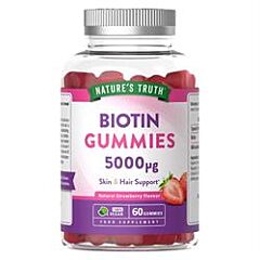 Biotin 5000ug Gummies (60gummies)