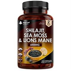 Shilajit Sea Moss & Lions Mane (120 capsule)