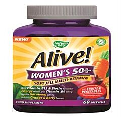 Alive! Women`s 50+ Soft Jell (60chewables)