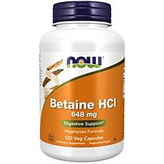 Betaine HCl 648mg (120vegicaps)