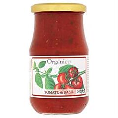 Org Tomato & Basil Sauce (300g)