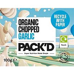 Organic Chopped Garlic (100g)