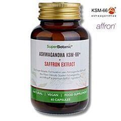 Ashwagandha & Safrron Extract (60 capsule)