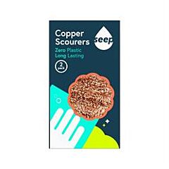 Seep Copper Scourers - 2 pack (2pieces)