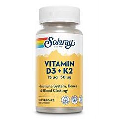 Vitamin D3 & K2 (120vegicaps)