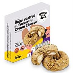 Wholegrain Bagel with Cheese (240g)