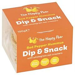 Dip & Snack Red Pepper Hummus (100g)