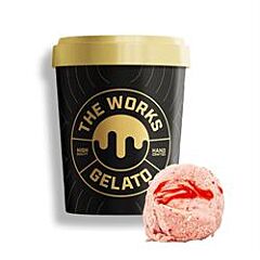 Strawberries & Cream Gelato (125ml)