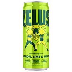 Lemon Lime & Mint Energy Soda (330ml)